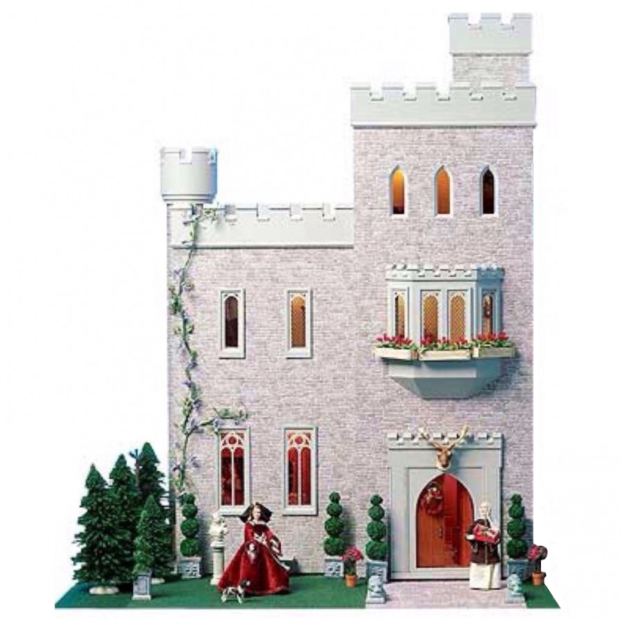 The Cumberland Castle Dollhouse Kit