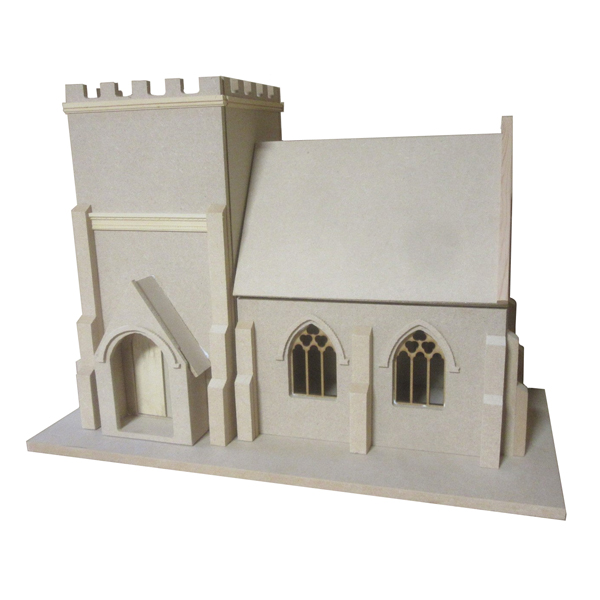 The Dollhouse Village Chapel / Church Kit