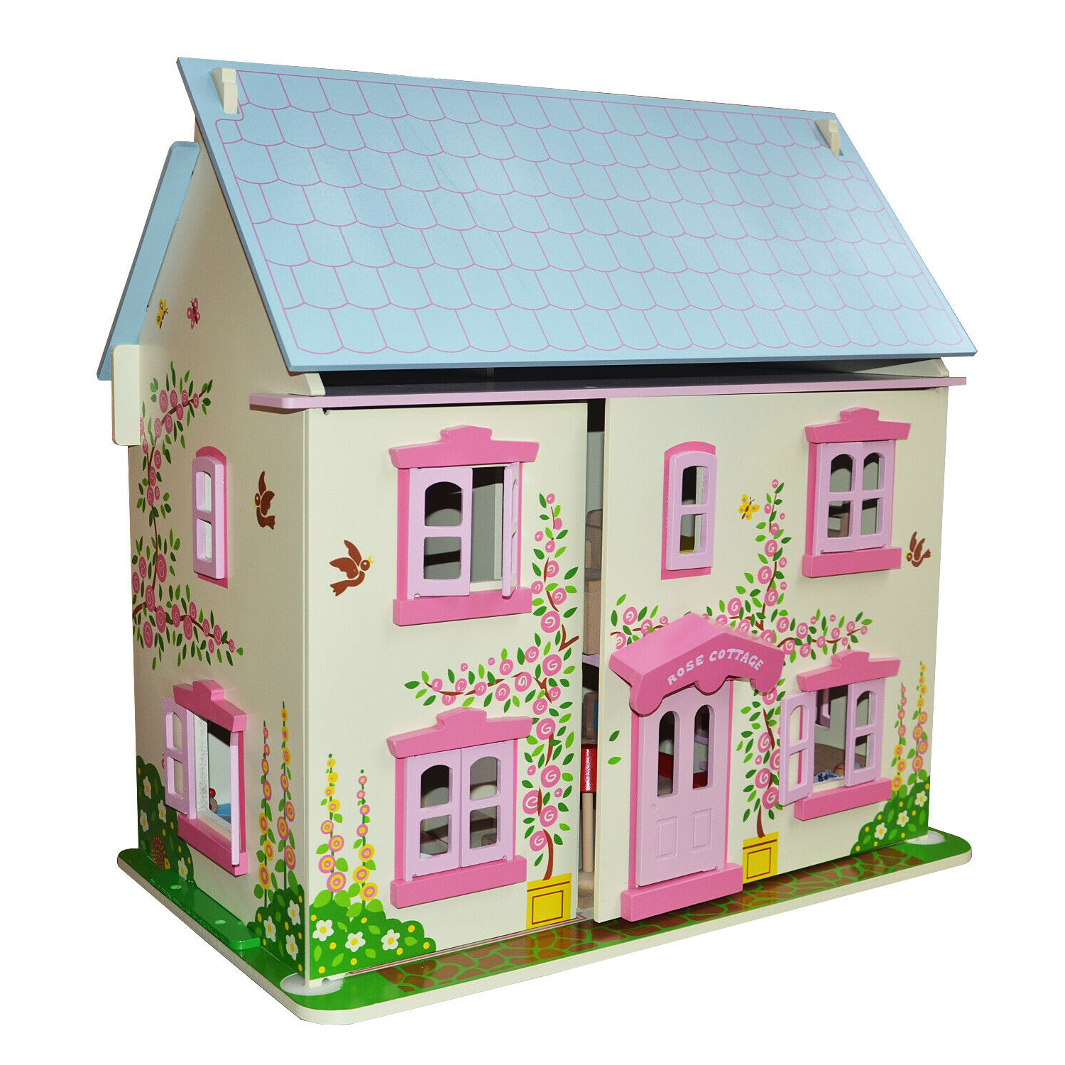Rose Cottage Junior Miniature Dollhouse Kit
